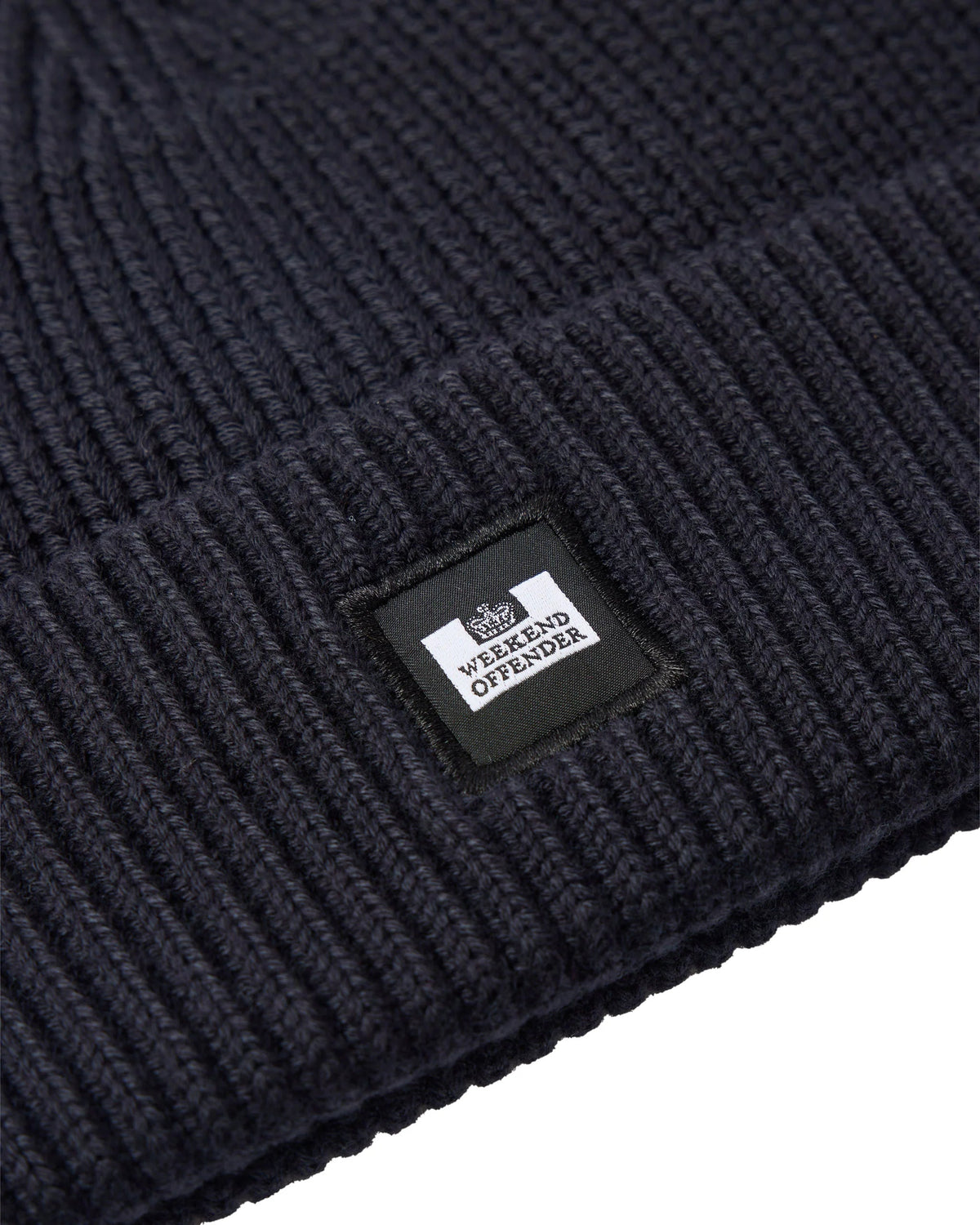 Weekend Offender Kettama Rib Knit Beanie - Navy - Escape Menswear