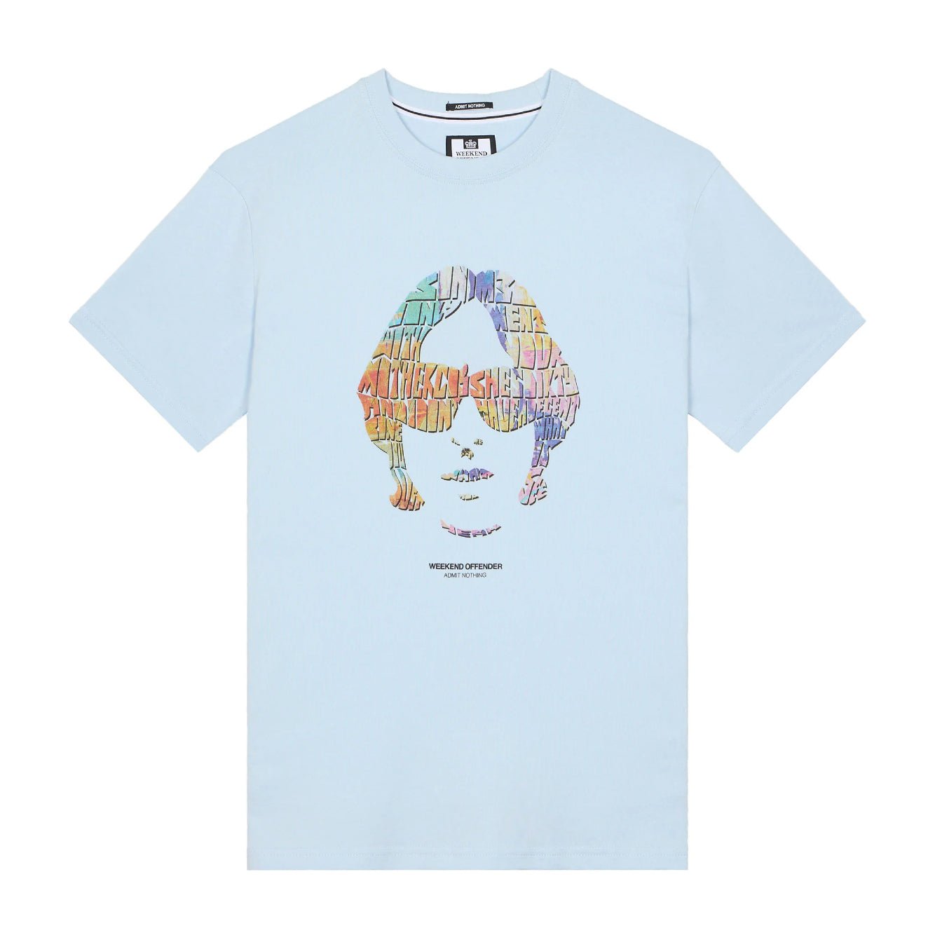 Weekend Offender Kinky Afro T-Shirt - Ocean Wave - Escape Menswear
