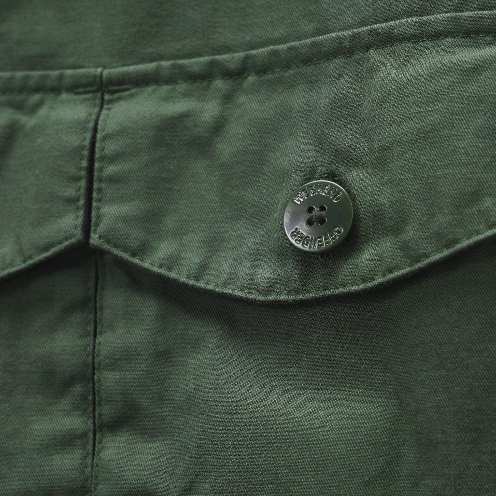 Weekend Offender Kovags Over - Top Jacket - Black Forest Green - Escape Menswear
