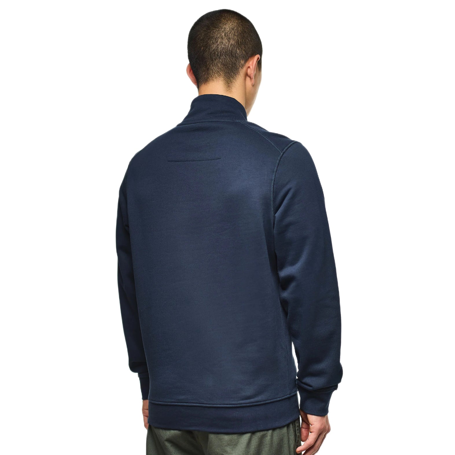 Weekend Offender Kraviz 1/4 Zip Sweatshirt - Navy - Escape Menswear