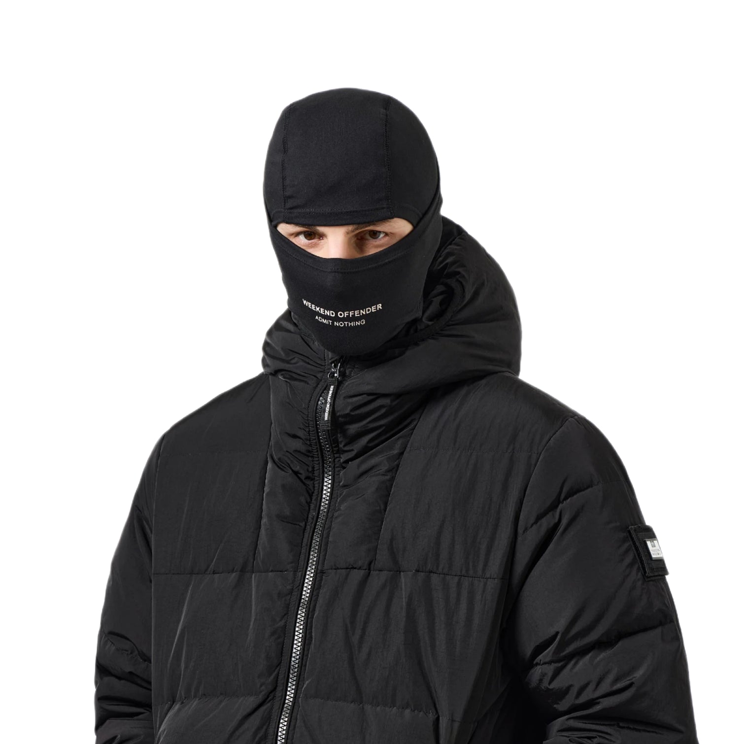 Weekend Offender Lightweight Balaclava - Black - Escape Menswear