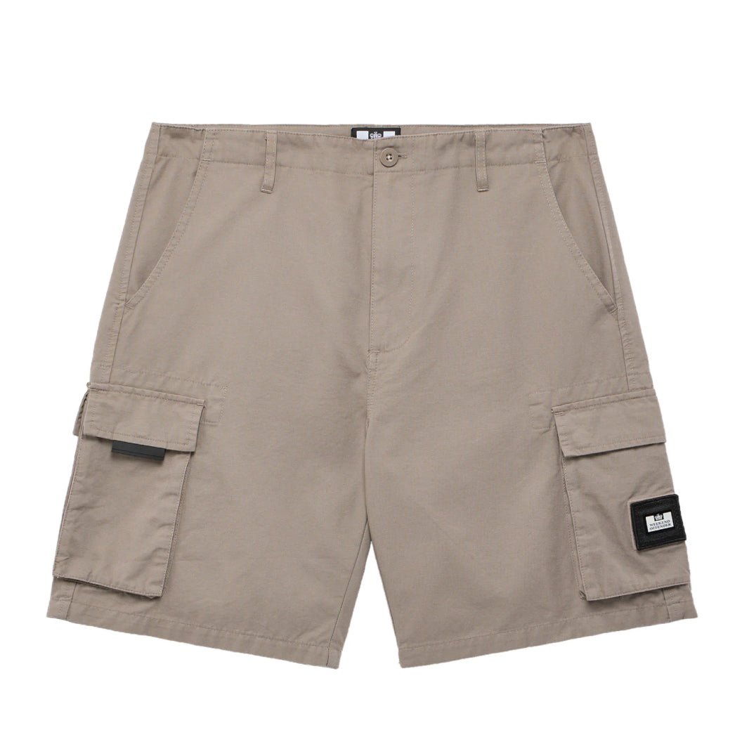 Weekend Offender Mascia Cargo Short - Bark - Escape Menswear