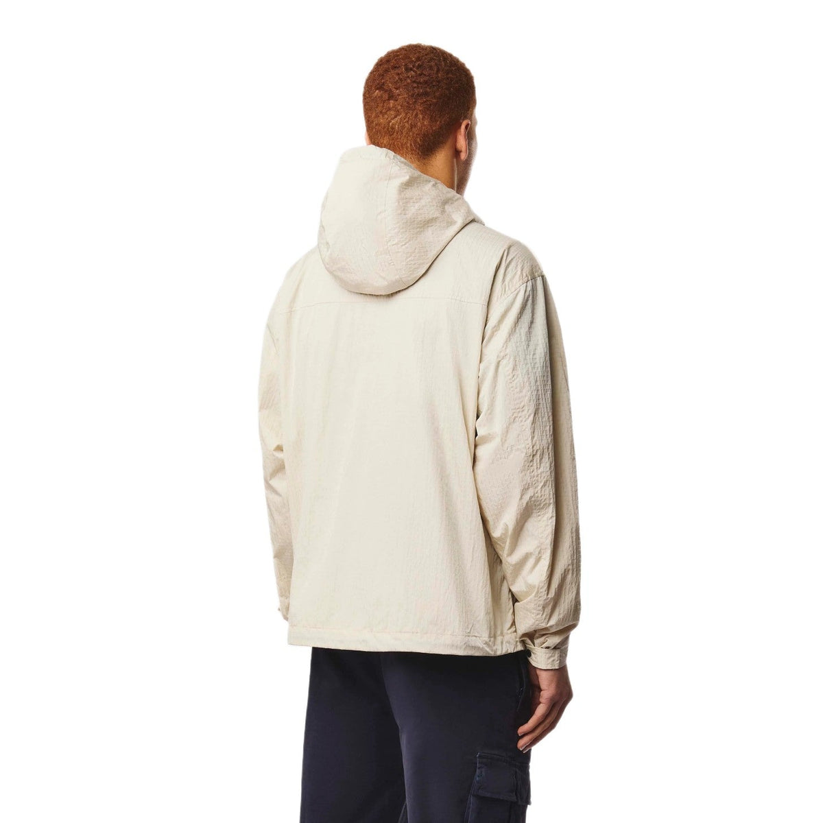 Weekend Offender Montreux Overhead Jacket - Calcium - Escape Menswear