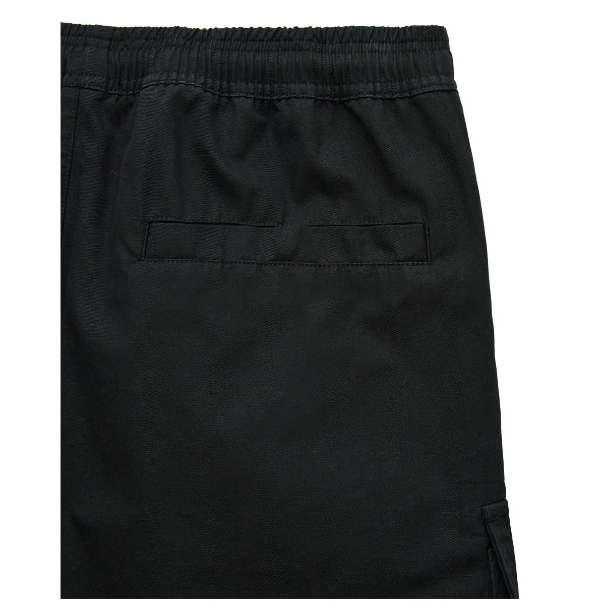 Weekend Offender Scopello Cargo Shorts - Black - Escape Menswear