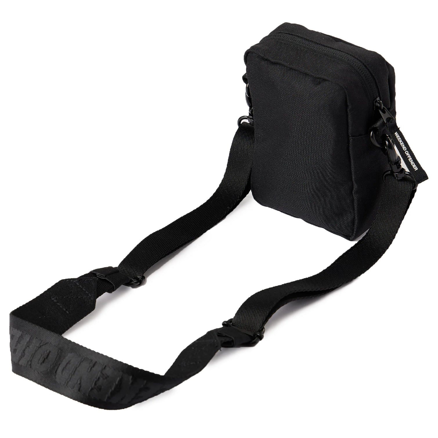 Weekend Offender Small Cross Body Bag - Black - Escape Menswear