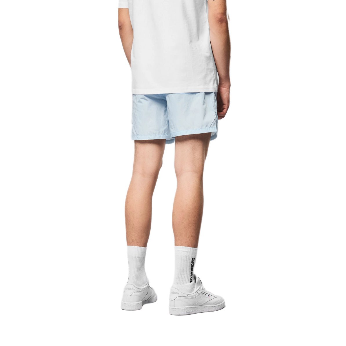 Weekend Offender Stacks Swim Short - Sky Blue - Escape Menswear