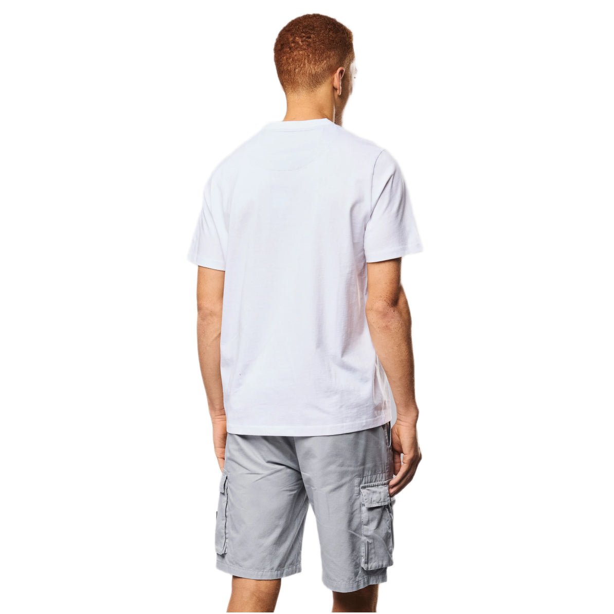 Weekend Offender Stiniva Ripstop T-Shirt - White/Black - Escape Menswear