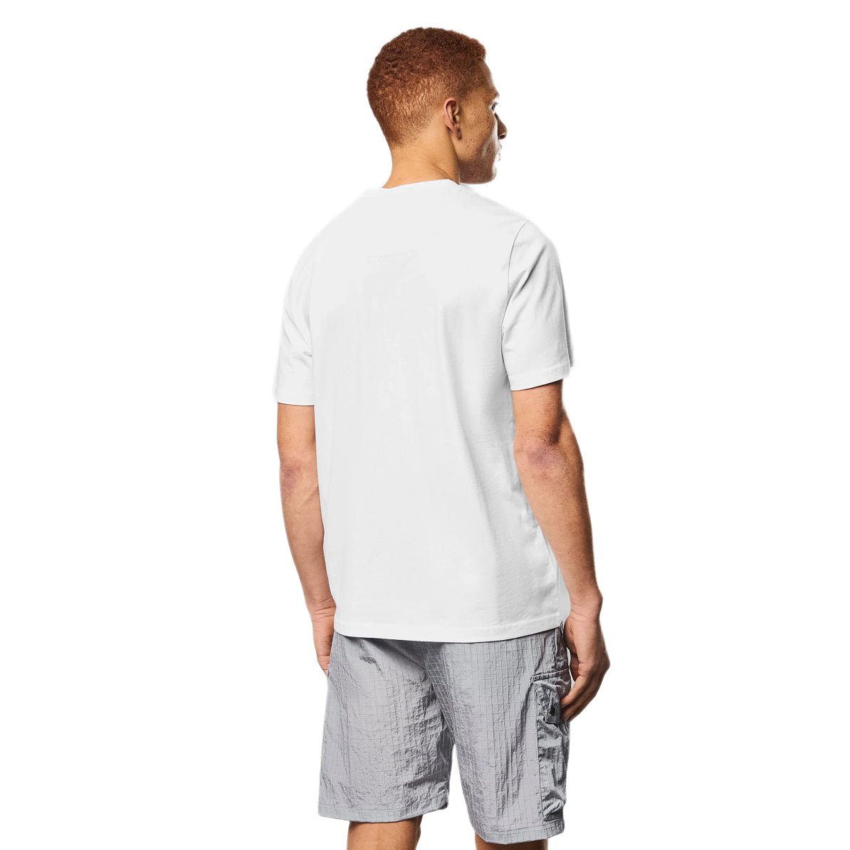 Weekend Offender Stiniva Ripstop T-Shirt - White/Smokey Grey - Escape Menswear