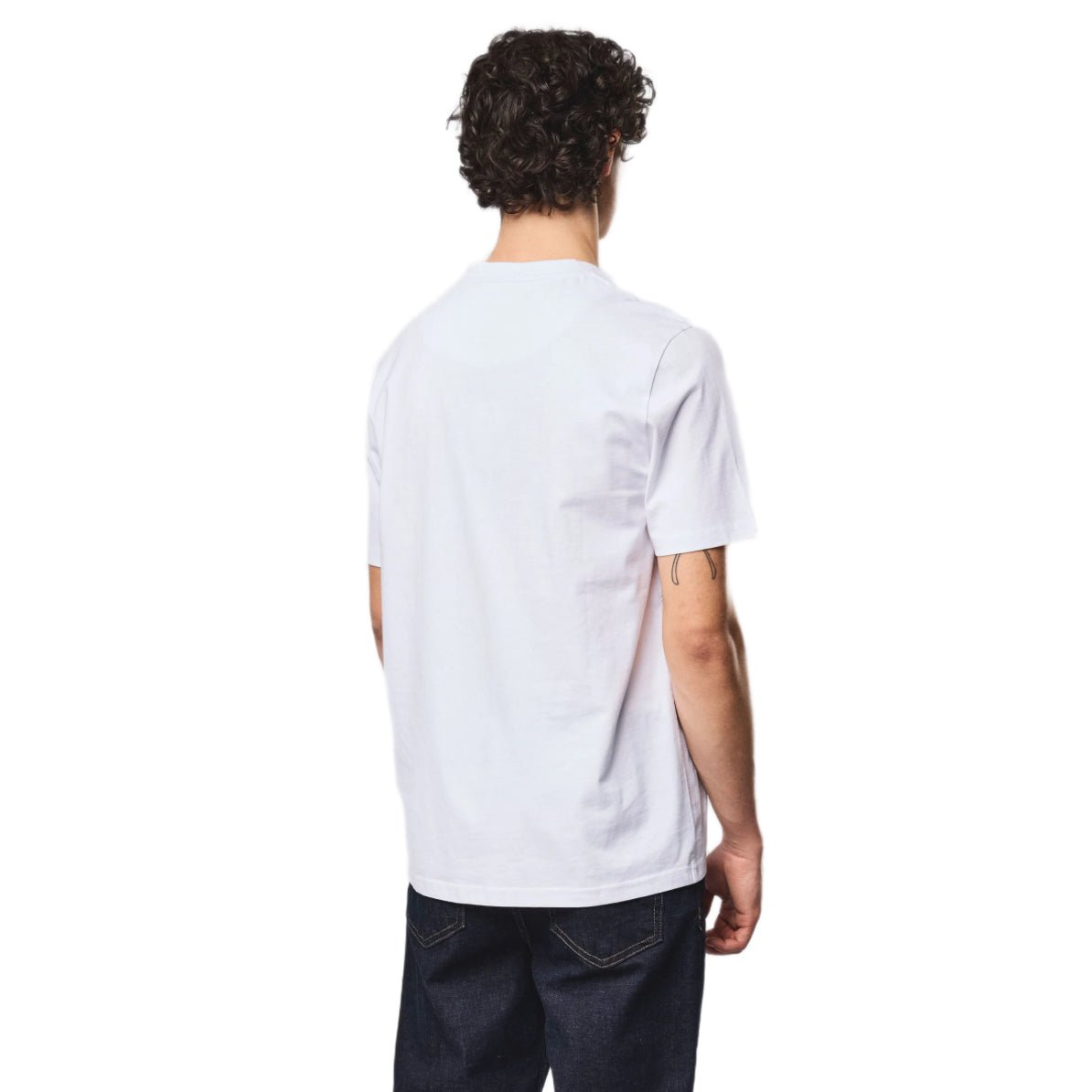 Weekend Offender Stiniva Ripstop T-Shirt - White/Soft Pink - Escape Menswear