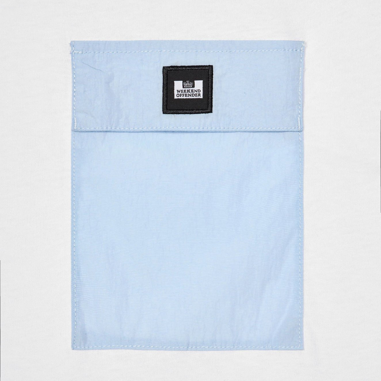 Weekend Offender Stiniva T-Shirt - White - Ocean - Escape Menswear