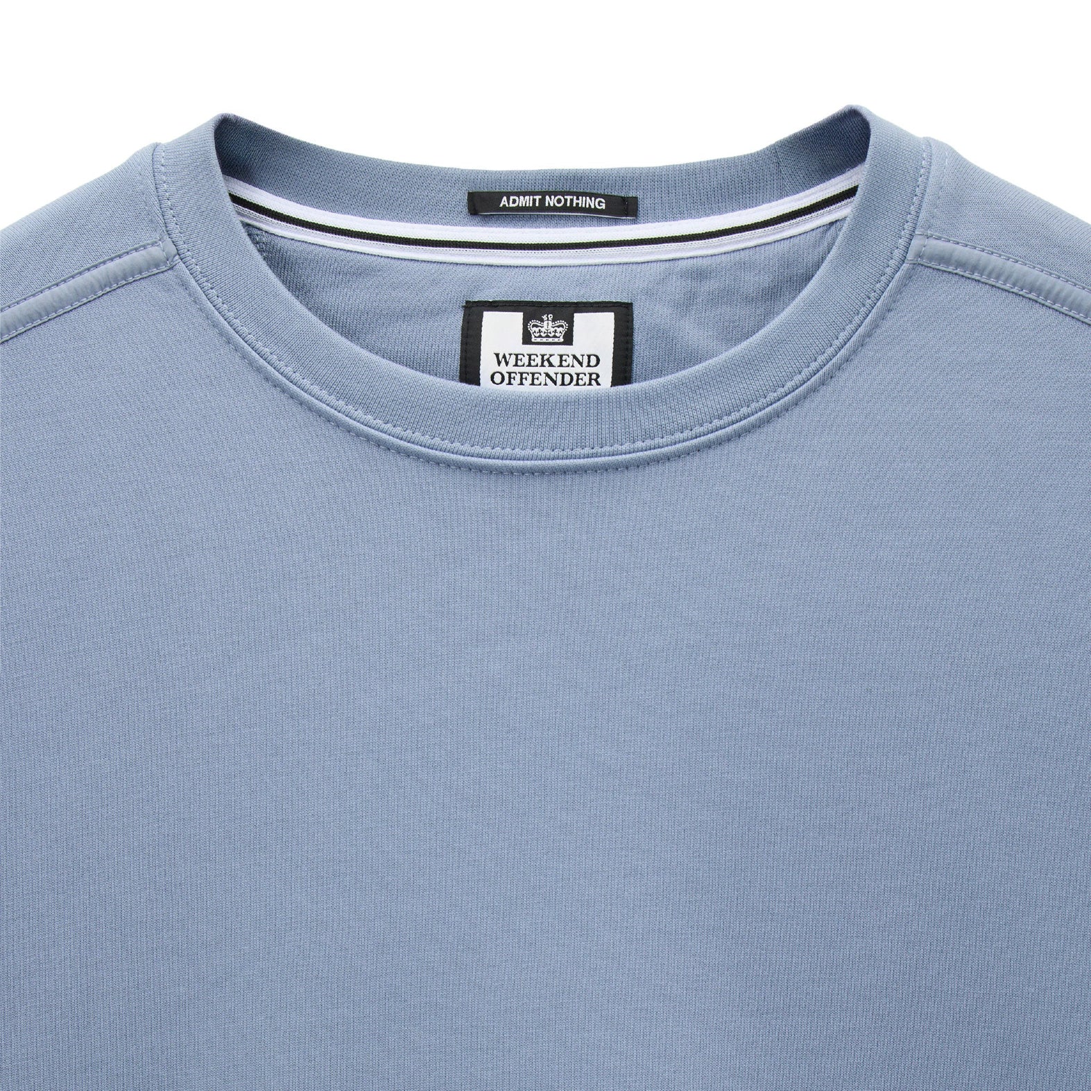 Weekend Offender Thunder Sweatshirt - Blue Shadow - Escape Menswear