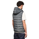 Weekend Offender Toronto Hooded Gilet - Cyclone Grey - Escape Menswear