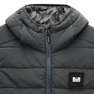 Weekend Offender Toronto Hooded Gilet - Cyclone Grey - Escape Menswear