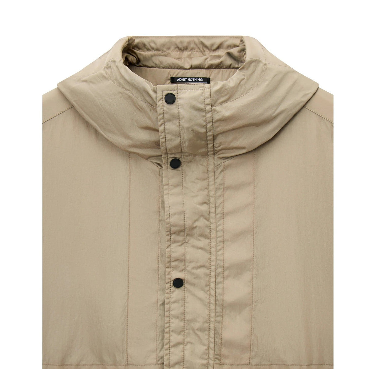 Weekend Offender Tralee Windbreaker Jacket - Rock - Escape Menswear
