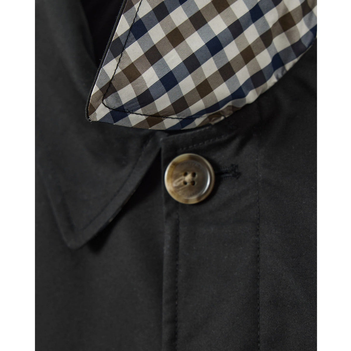 Weekend Offender Whitehouse Mac Jacket - Black - Escape Menswear