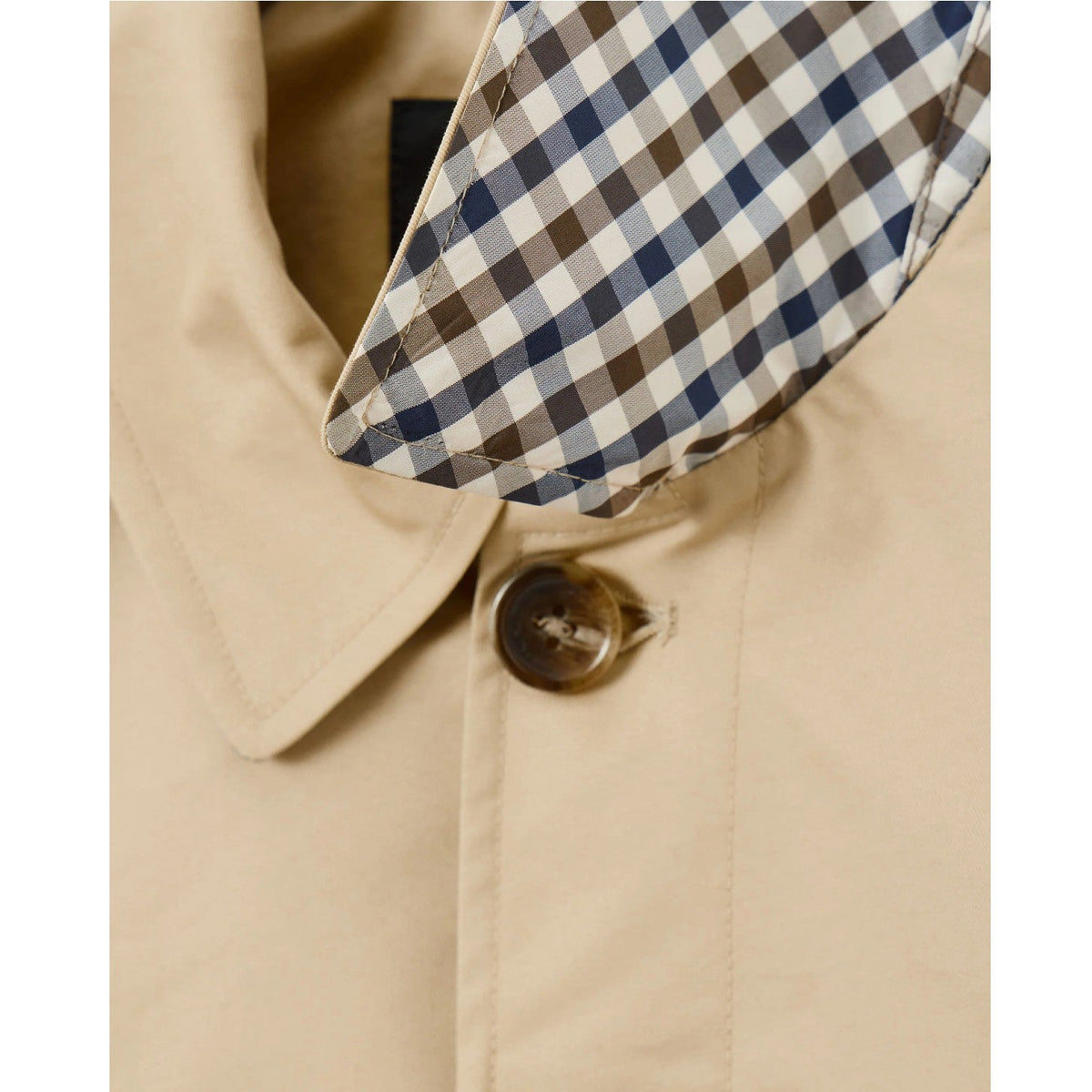 Weekend Offender Whitehouse Mac Jacket - Stone - Escape Menswear