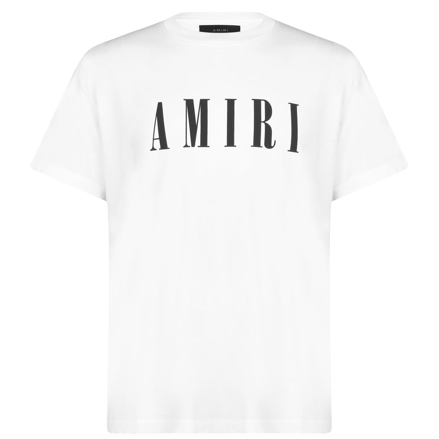 Amiri Core Logo T-Shirt - 100 White/Black - Escape Menswear