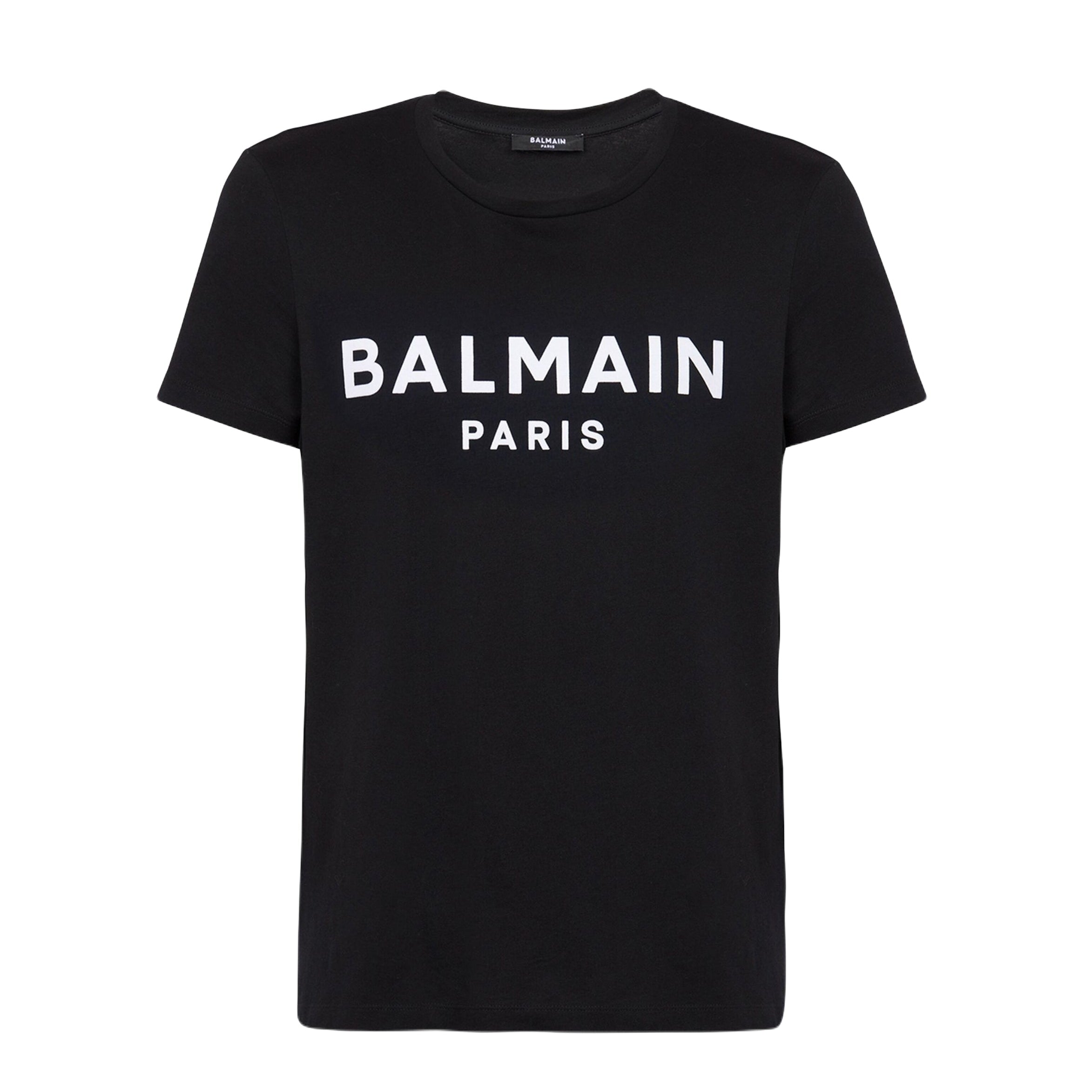 Balmain Paris Logo T-Shirt - Black - Escape Menswear