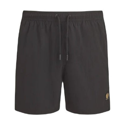 Belstaff Clipper Swim Shorts - Black - Escape Menswear