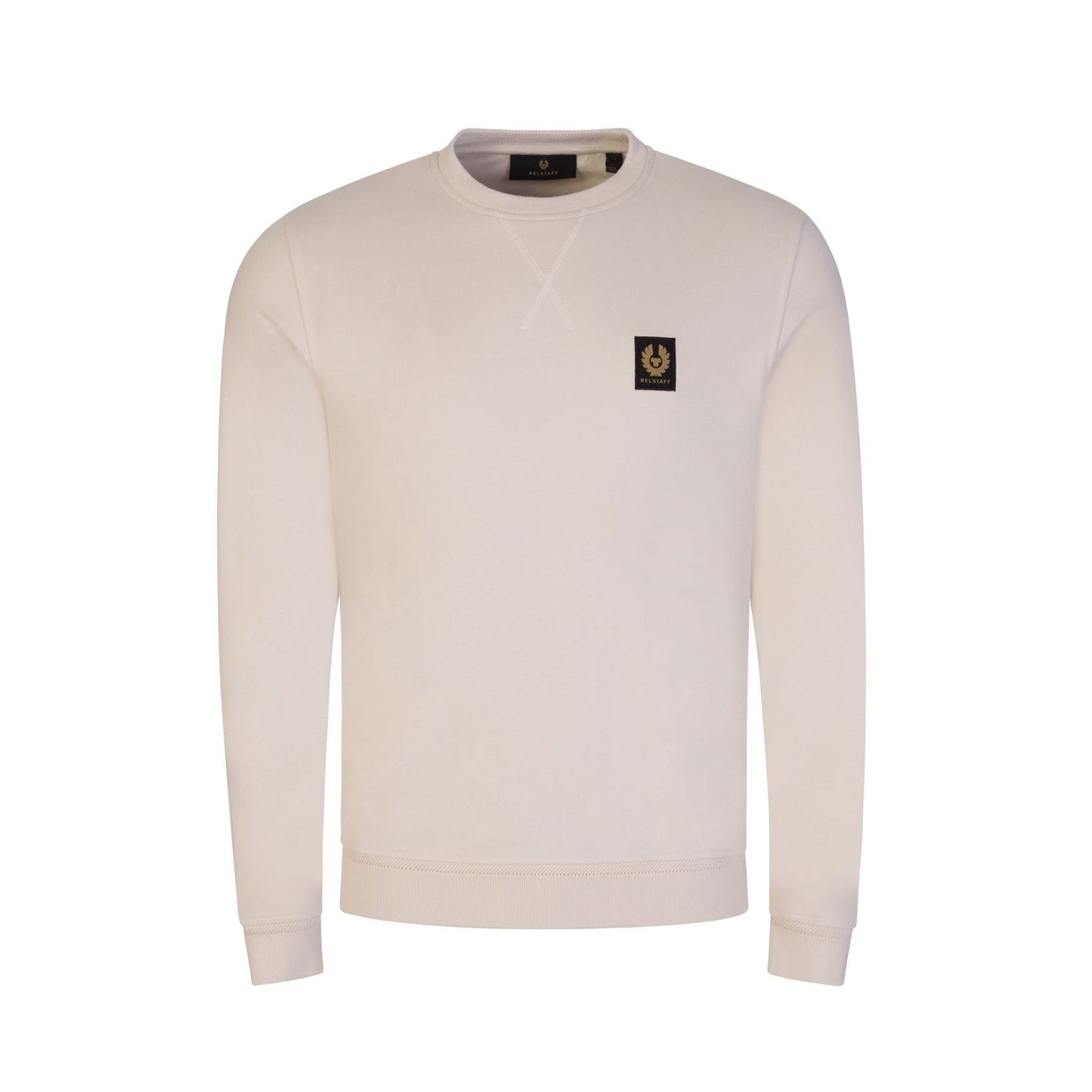 Belstaff Logo Sweatshirts - Fawn - Escape Menswear