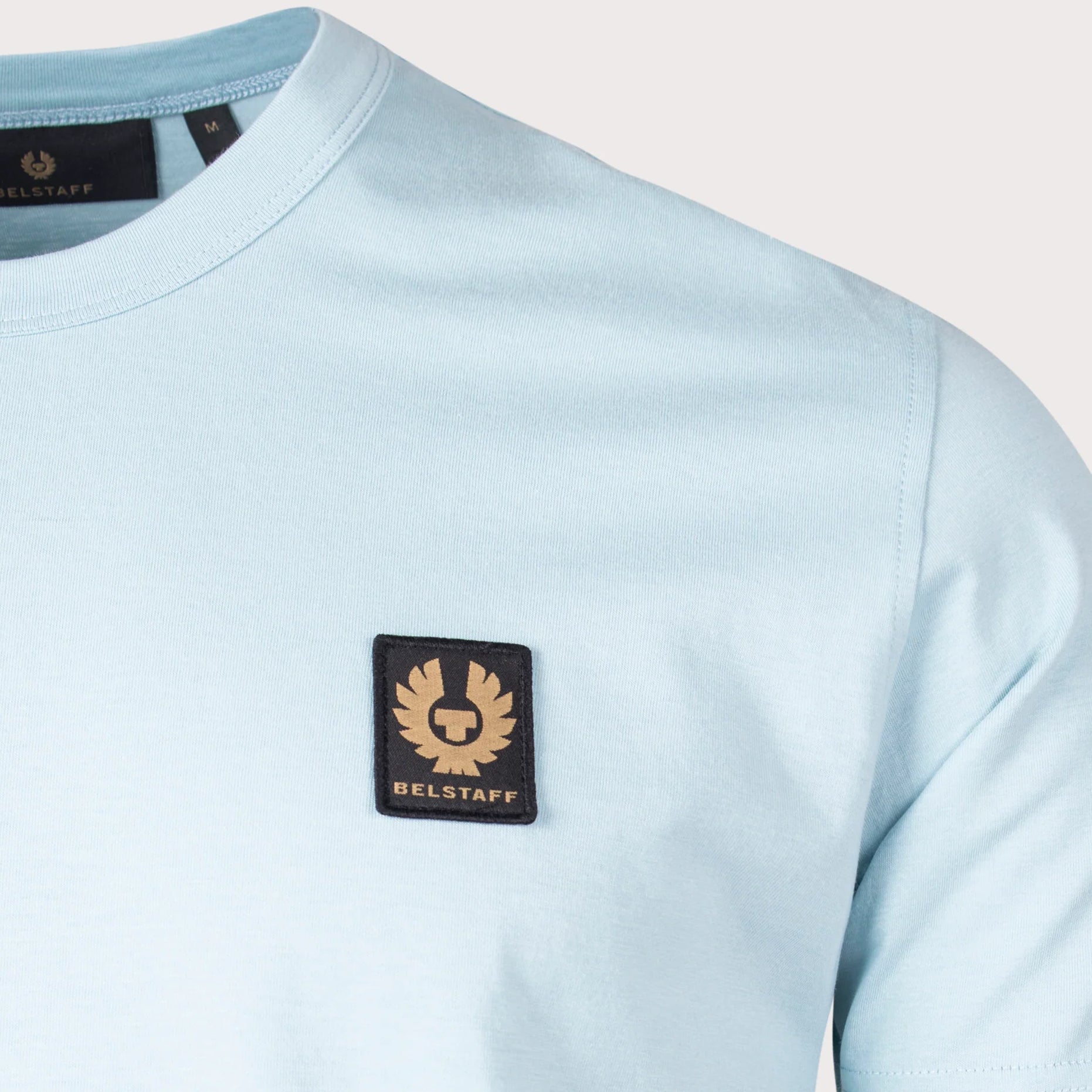 Belstaff Logo T-Shirt - Skyline Blue - Escape Menswear
