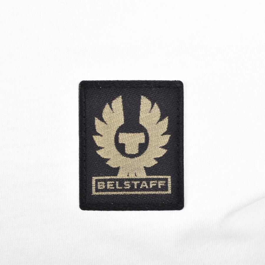 Belstaff Logo T-Shirt - White - Escape Menswear