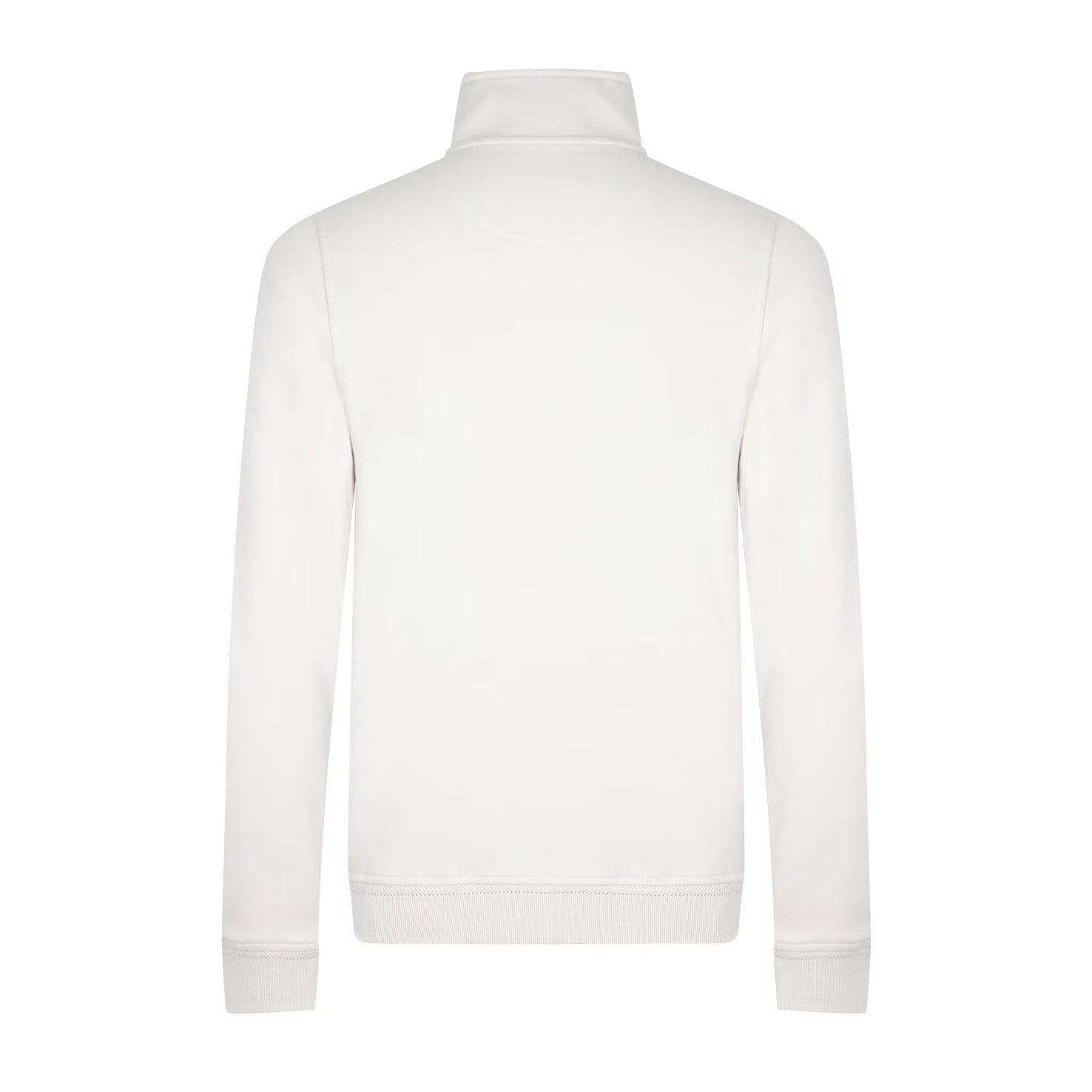Belstaff Quarter Zip Sweatshirt - Moonbeam - Escape Menswear