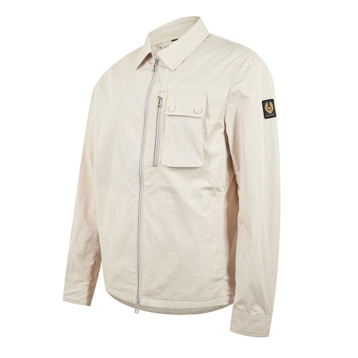 Belstaff Rail Overshirt - Moonbeam - Escape Menswear