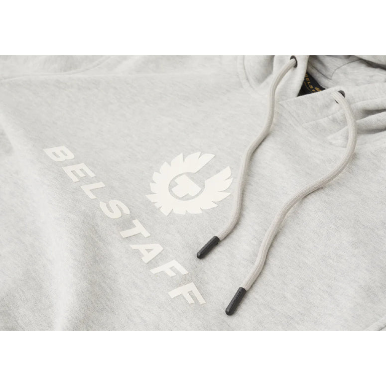 Belstaff Signature Hoodie - Old Silver Heather - Escape Menswear