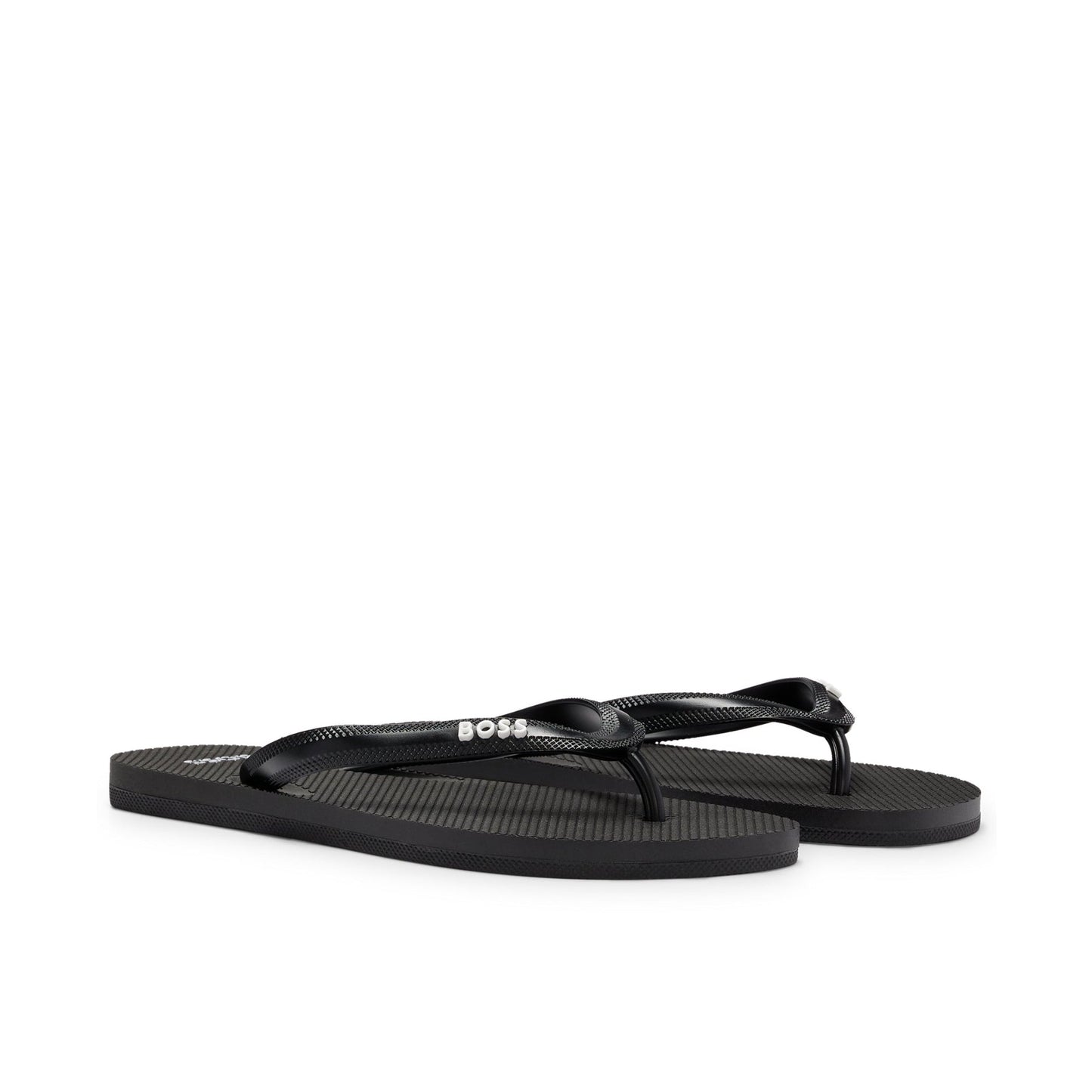 Boss Black 50488925 Flip-Flops - 001 Black - Escape Menswear