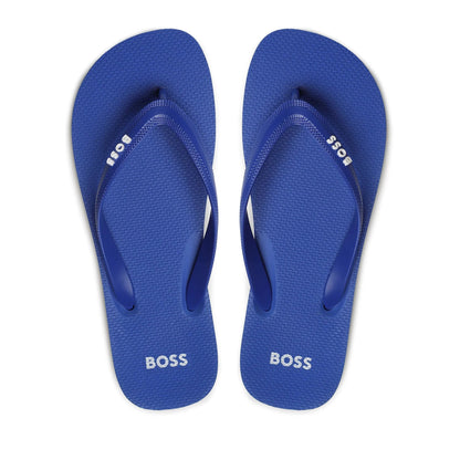 Boss Black 50488925 Flip-Flops - 433 Blue - Escape Menswear