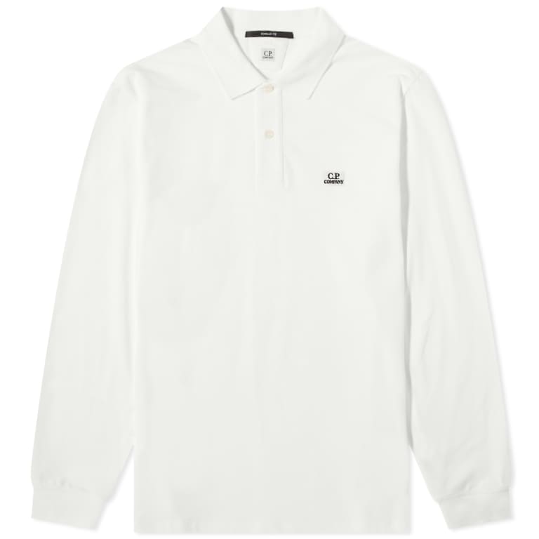 Long sleeve cp company polo best sale