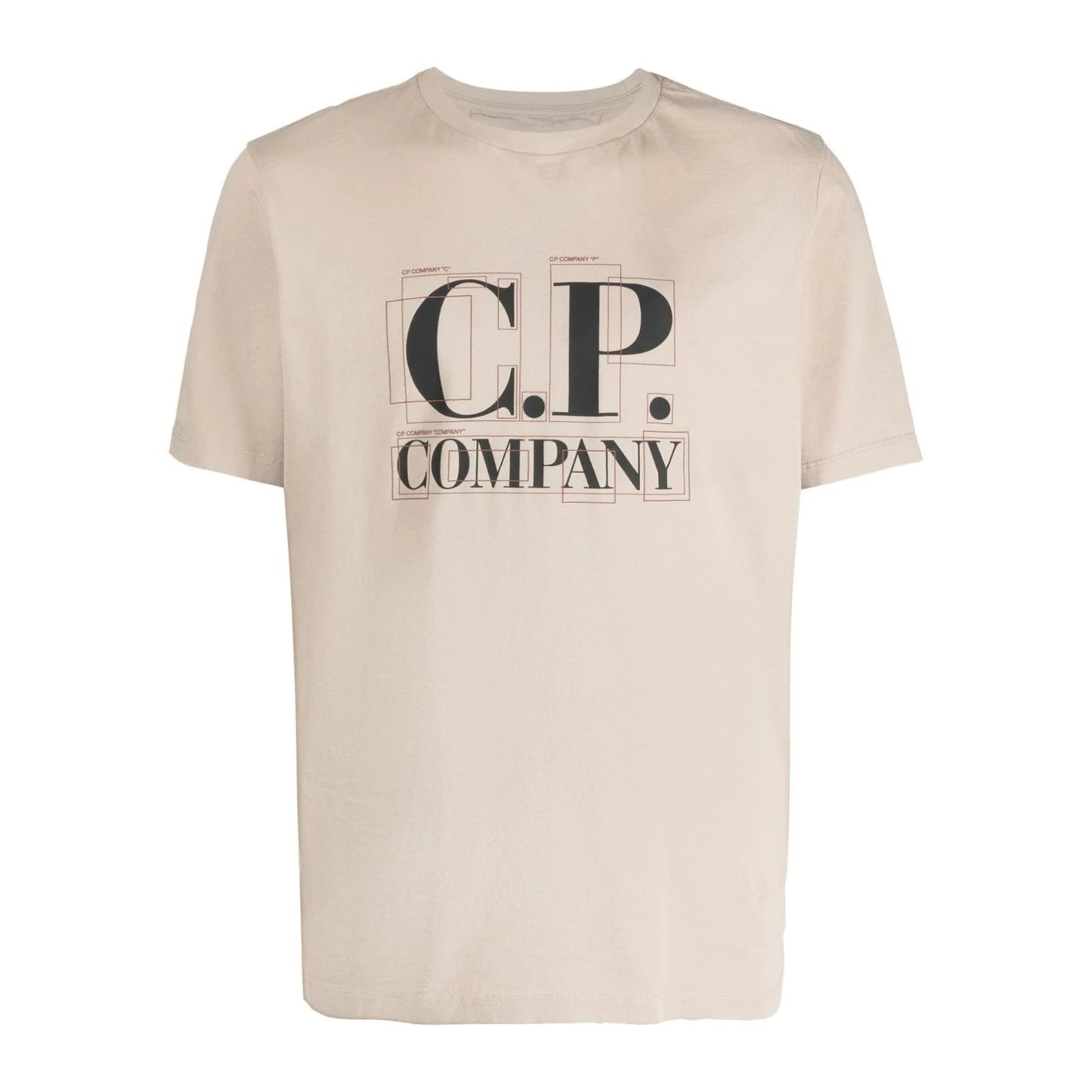 CP Company 14CMTS189A T-Shirt - 330 Cobblston - Escape Menswear