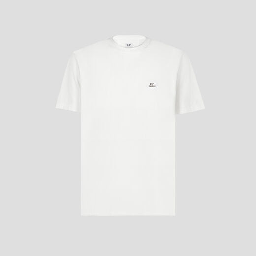 C.P. Company 14CMTS254A Tacting Piquet T-Shirt - 103 White - Escape Menswear