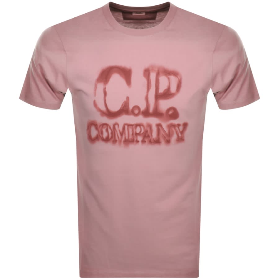 C.P. Company 14CMTS348A Blurry Logo T-Shirt