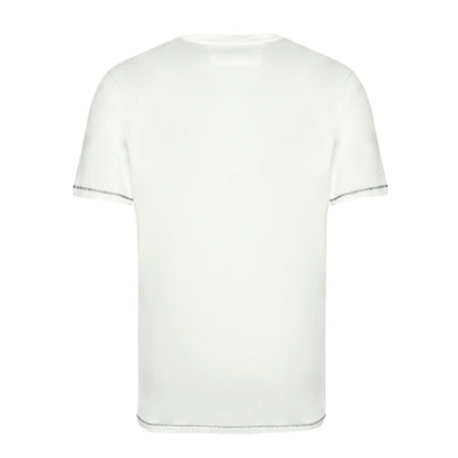 C.P. Company 24/1 Jersey Logo T-shirt - 103 White - Escape Menswear