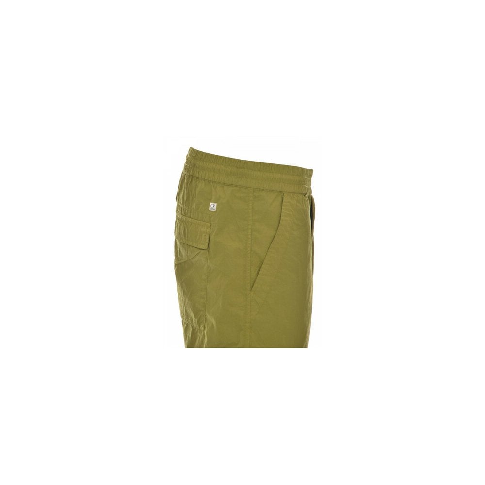 C.P. Company Chrome-R Cargo Lens Shorts - 698 Green Moss - Escape Menswear