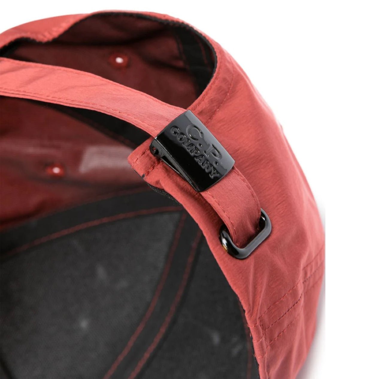 C.P. Company Chrome-R Logo Cap - 560 Ketchup - Escape Menswear