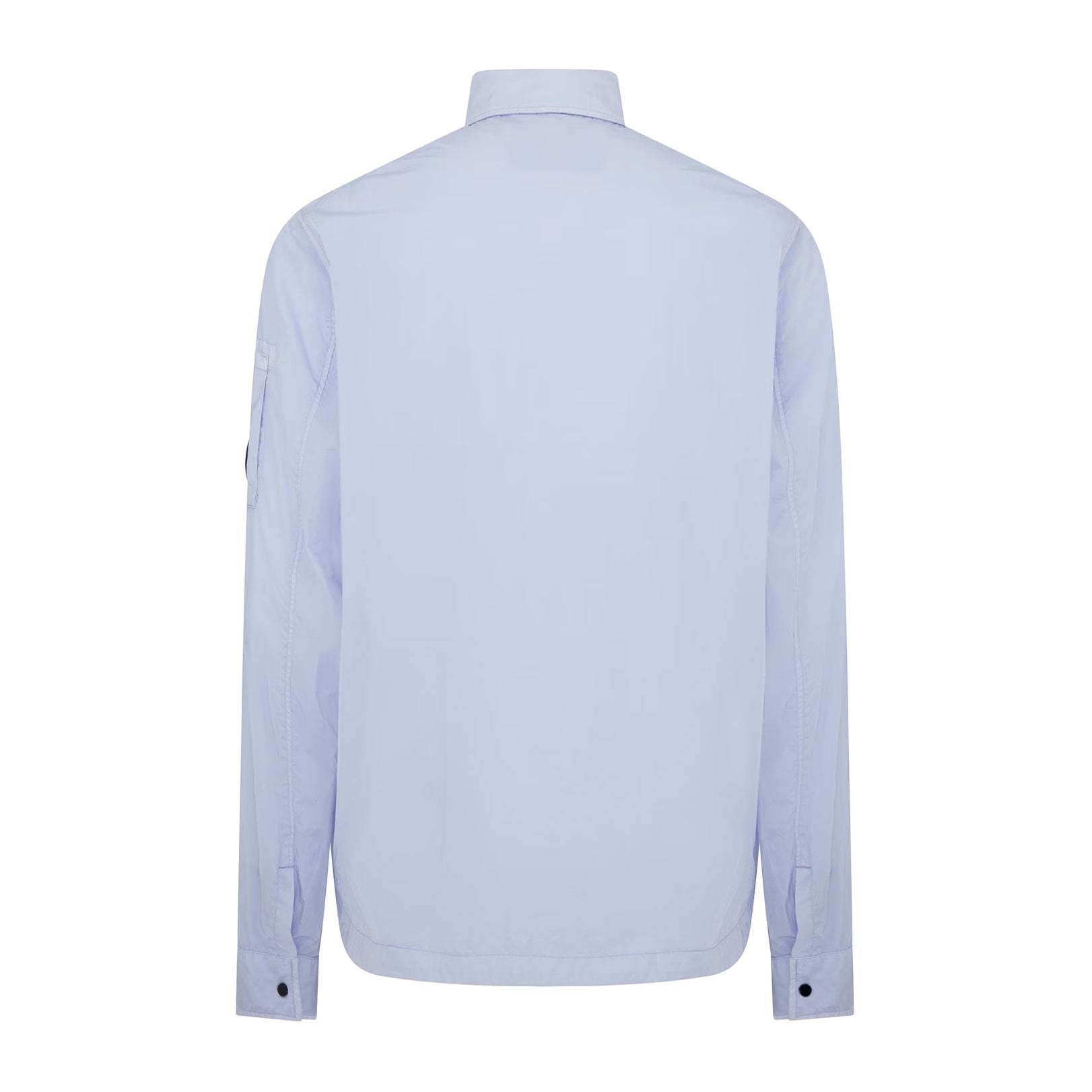 CP Company Chrome R Zip Over shirt - 750 Cosmc Sky - Escape Menswear