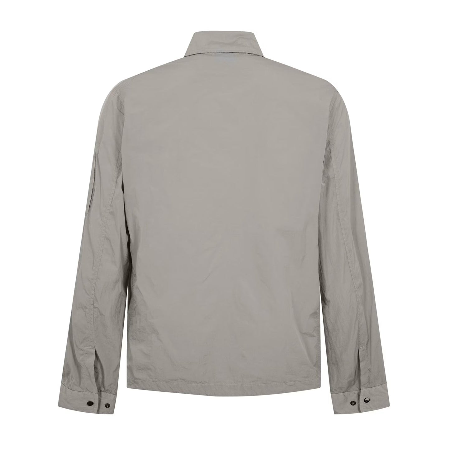 CP Company Chrome R Zip Over shirt - 936 Flint Gry - Escape Menswear