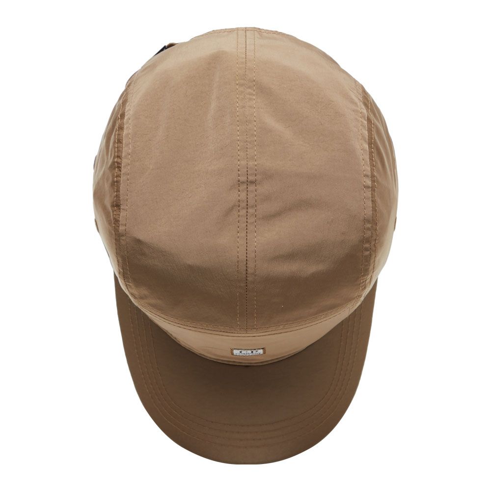 C.P. Company CMAC196A Chrome Logo Cap - 344 Bronze Brown - Escape Menswear