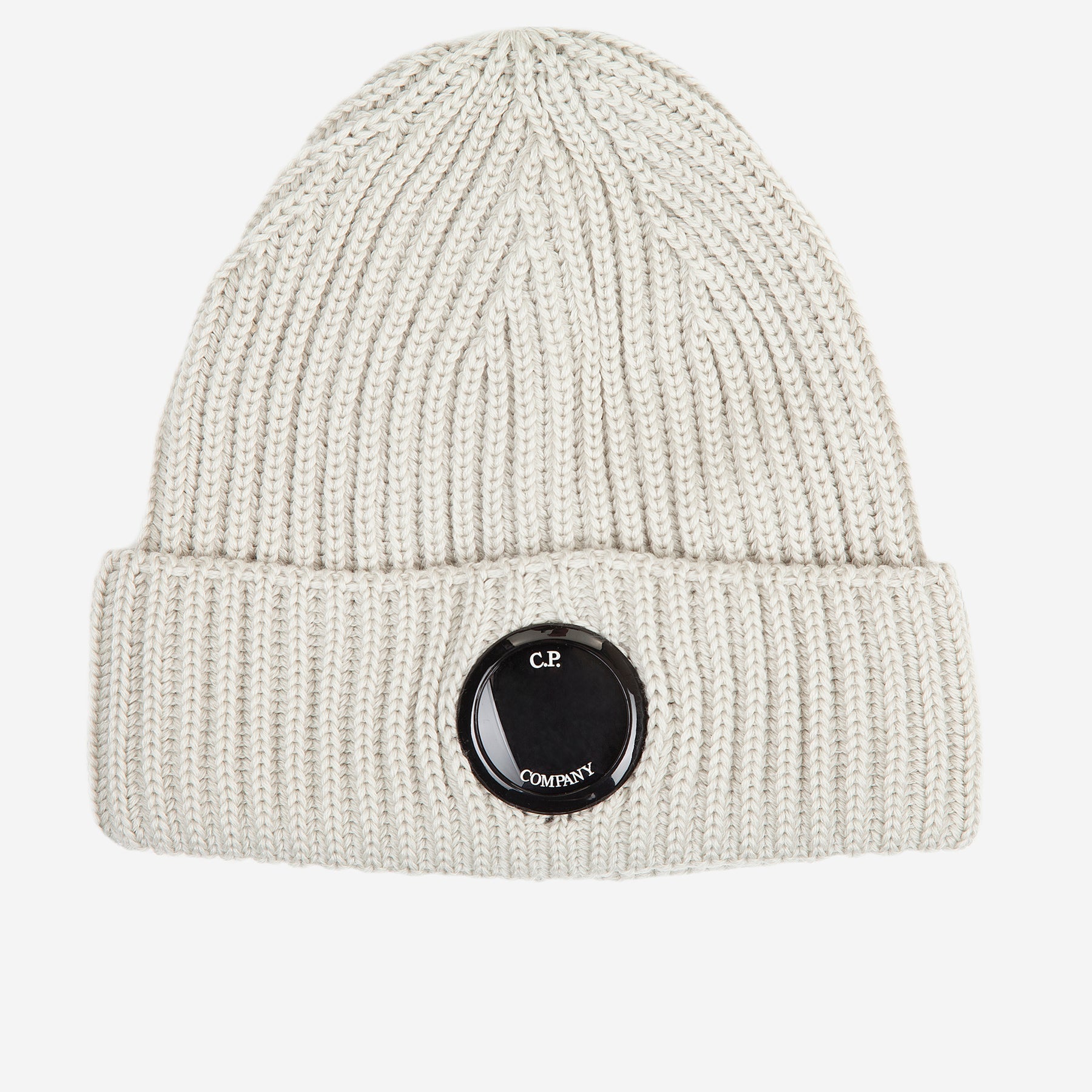 C.P. Company CMAC272A Wool Lens Beanie - 118 Green - Escape Menswear