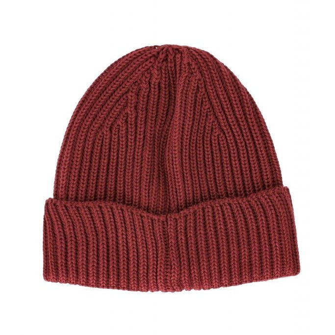 C.P. Company CMAC272A Wool Lens Beanie - 560 Ketchup - Escape Menswear