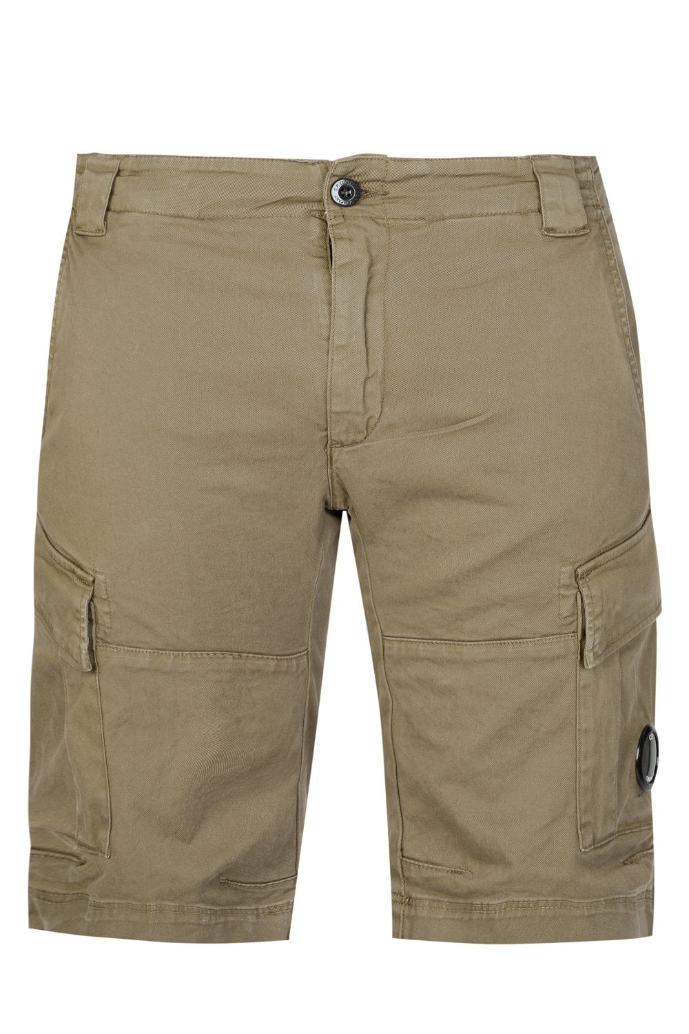 C.P. Company CMBE062A Bermuda Cargo Shorts - 322 Army Green - Escape Menswear