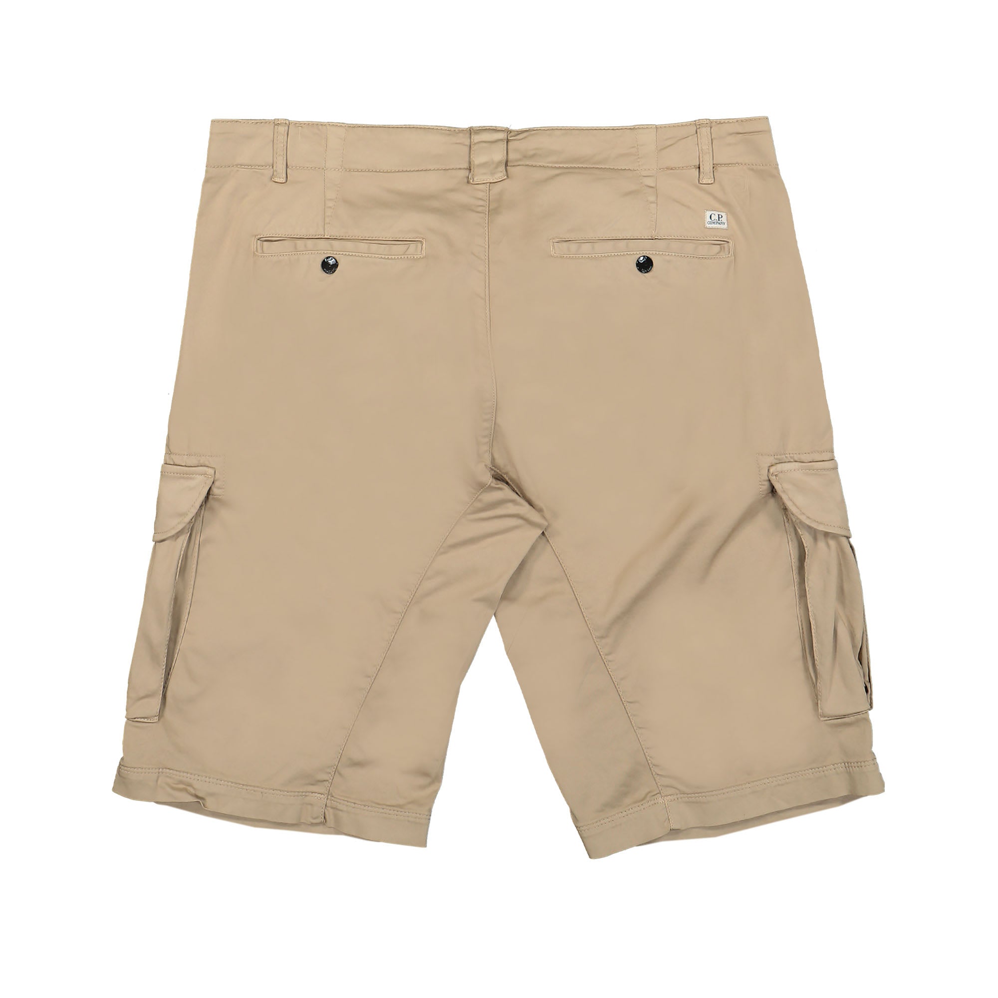 C.P. Company CMBE062A Bermuda Cargo Shorts - 330 Cobblestone - Escape Menswear
