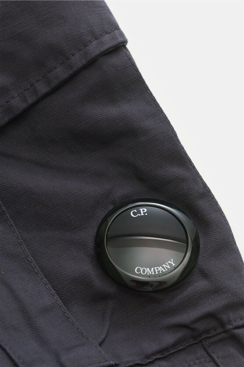 C.P. Company CMBE062A Bermuda Cargo Shorts - 888 Navy - Escape Menswear