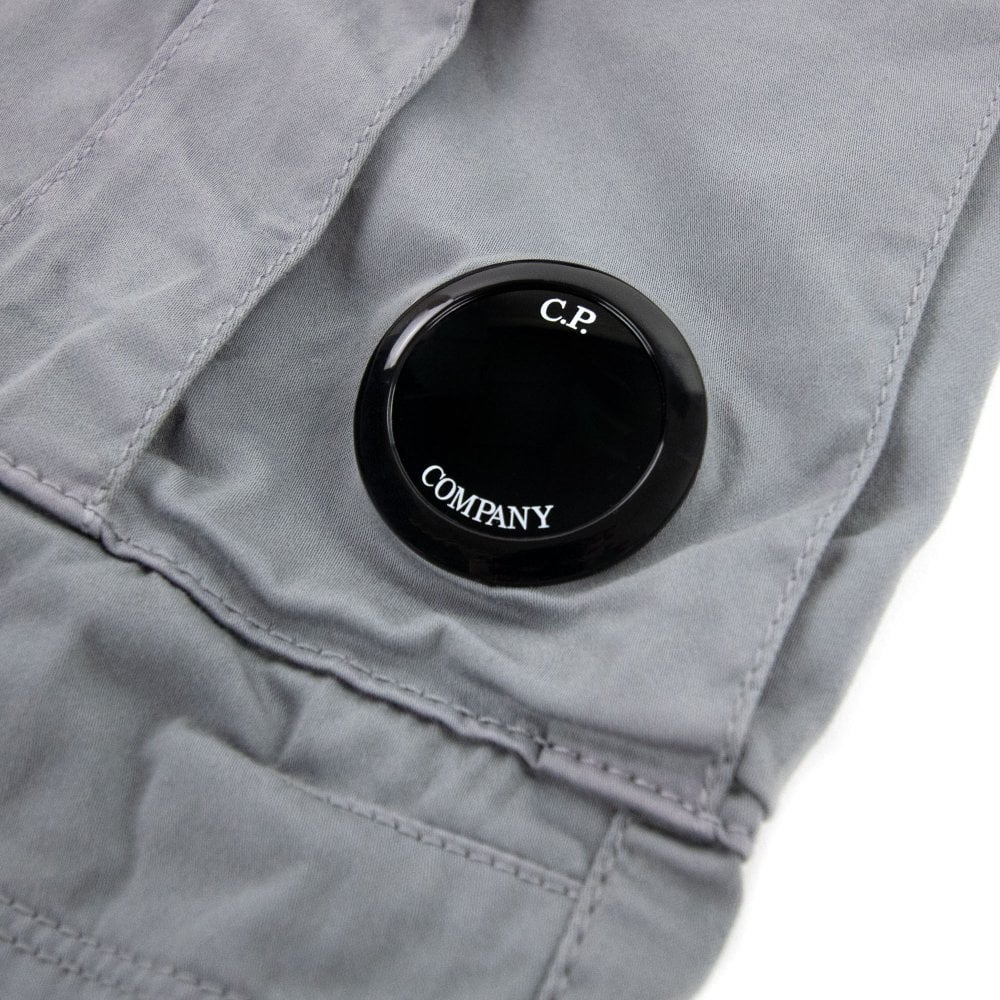 C.P. Company CMBE062A Bermuda Cargo Shorts - 937 Griffin Grey - Escape Menswear