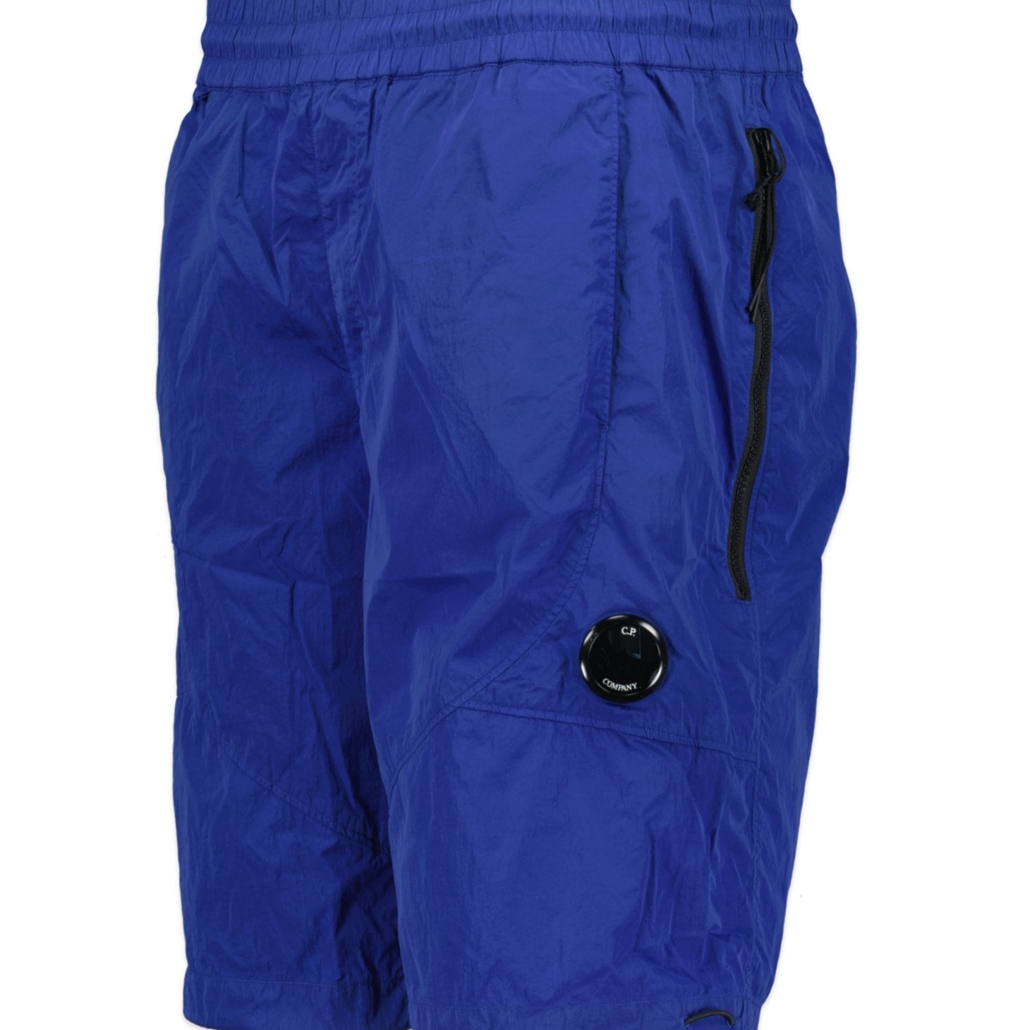 C.P. Company CMBE261A Bermuda Chrome Lens Shorts - 892 Quartz Blue - Escape Menswear