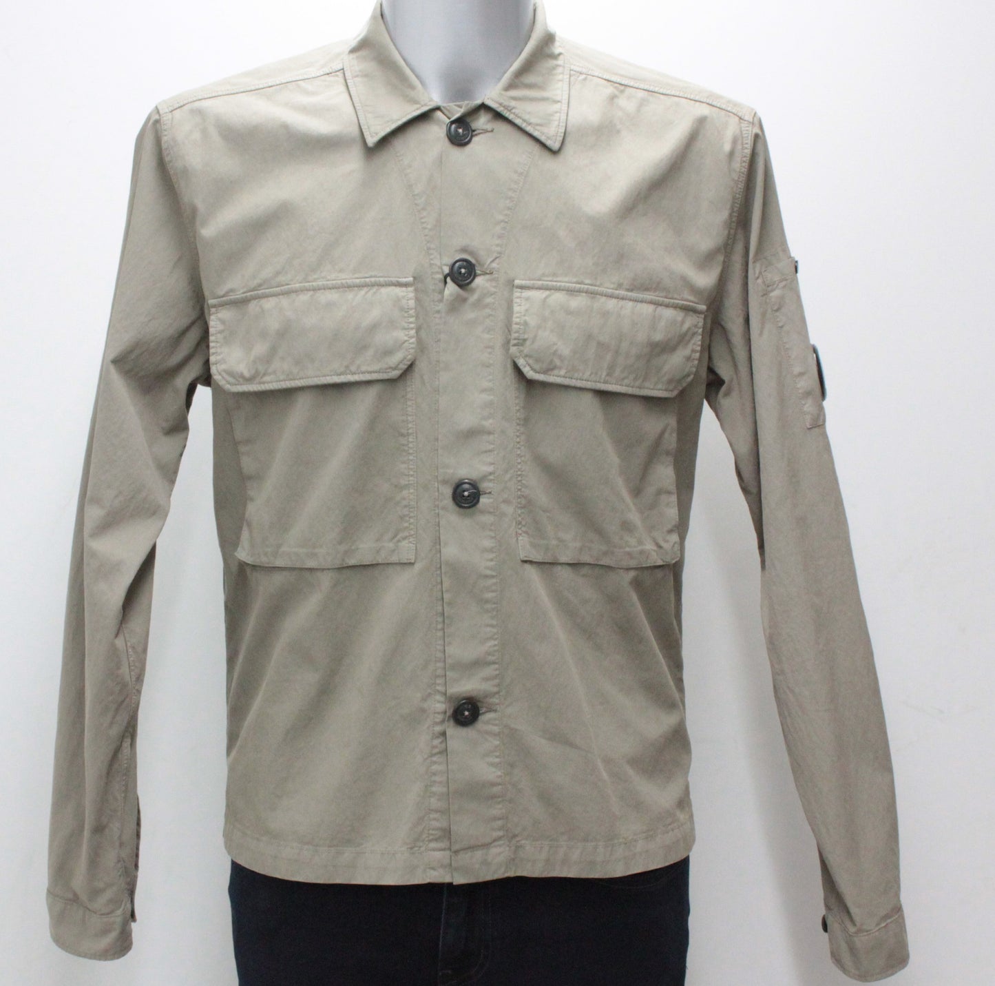 C.P. Company CMHS214A Shirt - 322 Beige - Escape Menswear