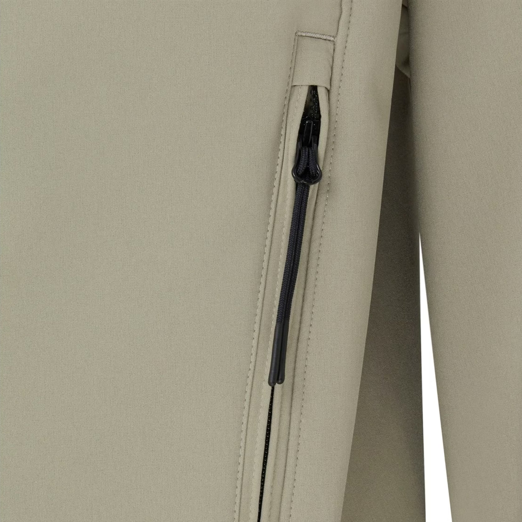 C.P. Company CMOW003A Soft Shell Hooded Jacket - 335 Silver Sage - Escape Menswear